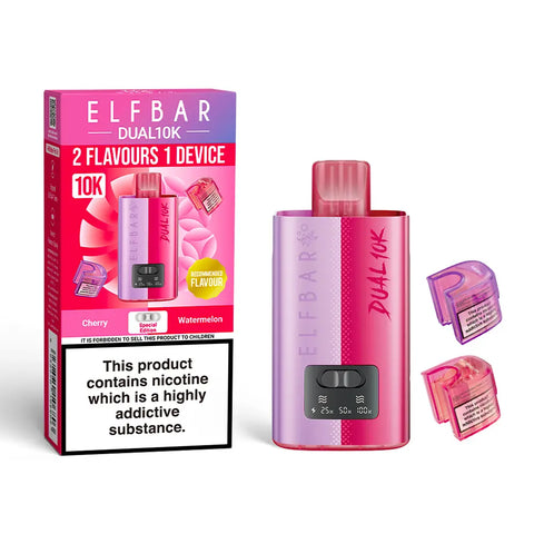 Elf Bar Dual 10K Prefilled 2 in 1 Vape