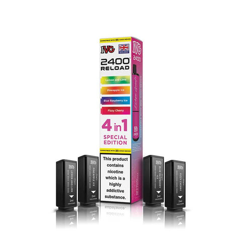 IVG 2400 Reload Prefilled Pods - Box of 5