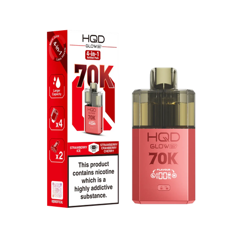 HQD Glow Air 70K Pod Vape Kit