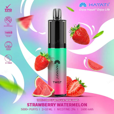 Hayati Twist 5000 Puffs Disposable Vape Pod Kit