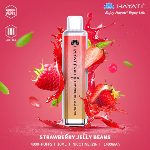 Hayati Pro Max 4000 Disposable Vape      20mg