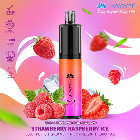 Hayati Twist 5000 Puffs Disposable Vape Pod Kit