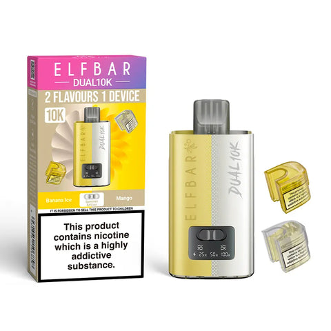 Elf Bar Dual 10K Prefilled 2 in 1 Vape