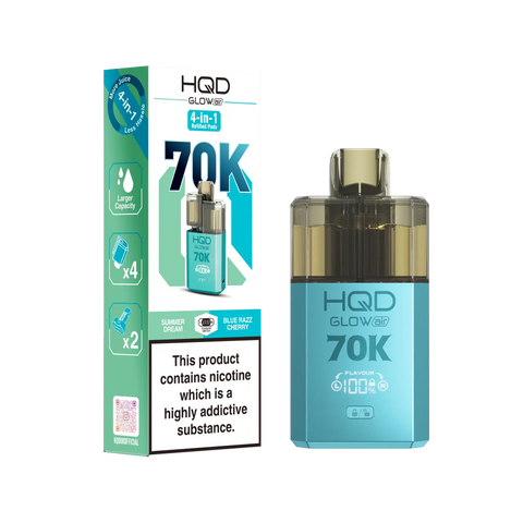 HQD Glow Air 70K Pod Vape Kit