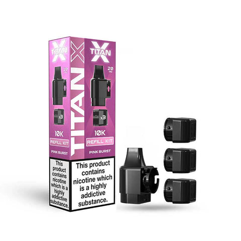 Titan X Prefilled Pods-Box of 10