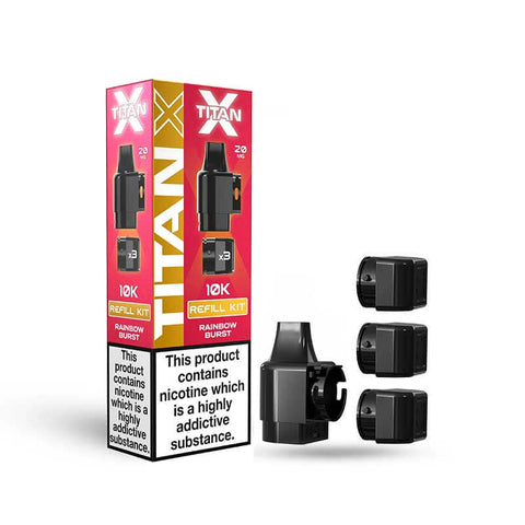 Titan X Prefilled Pods-Box of 10
