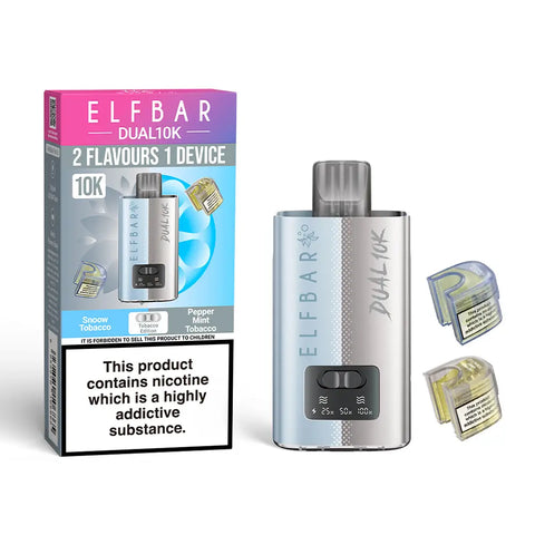 Elf Bar Dual 10K Prefilled 2 in 1 Vape