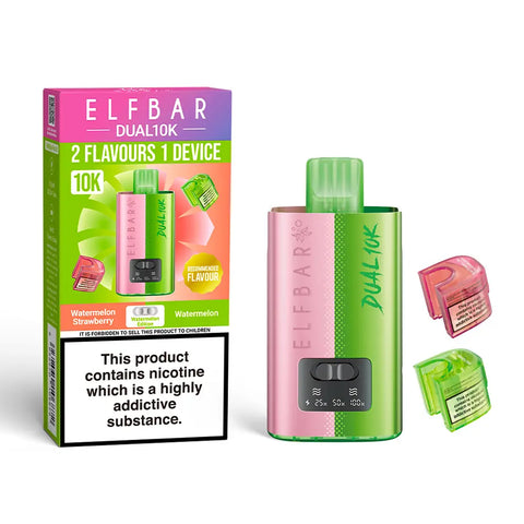 Elf Bar Dual 10K Prefilled 2 in 1 Vape