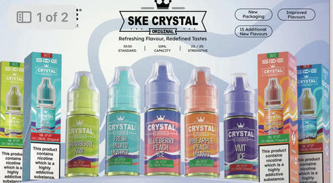 Ske Crystal Original Salt 10ml Nic Salts