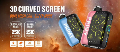 Primy PR25000 Disposable Vape 2in1