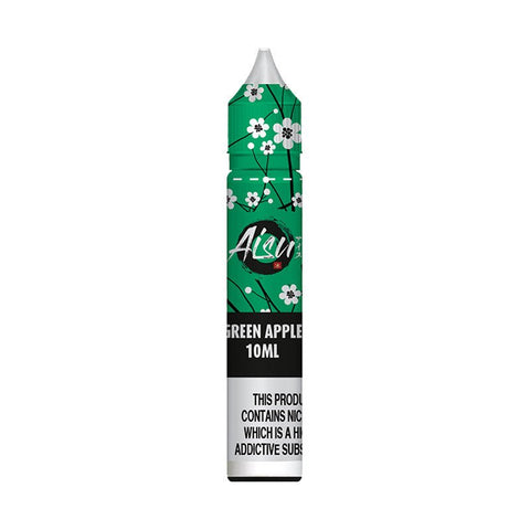 Aisu Nic Salts 10ml E-liquids - Pack of 10 - Green Apple -Vape Area UK