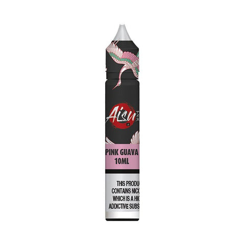 Aisu Nic Salts 10ml E-liquids - Pack of 10 - Pink Guava -Vape Area UK