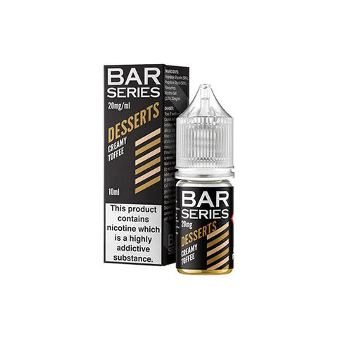 Bar Series Desserts Nic Salts 10ml E-Liquid Box Of 10