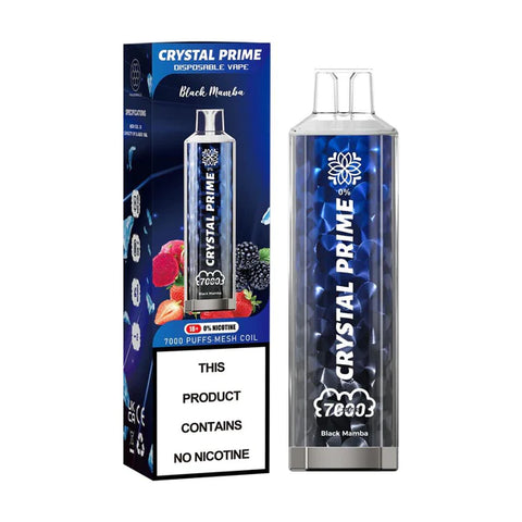 Crystal Prime 7000 Disposable Vape Puff Bar 20mg - Box Of 10