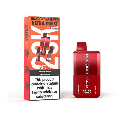 Bloody Bar Ultra-Twist 20K Disposable Vape Kit