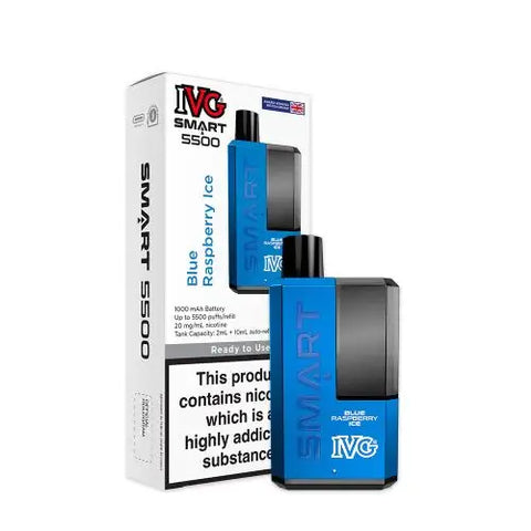 IVG Smart 5500 Refillable Rechargeable Disposable Vape Kit