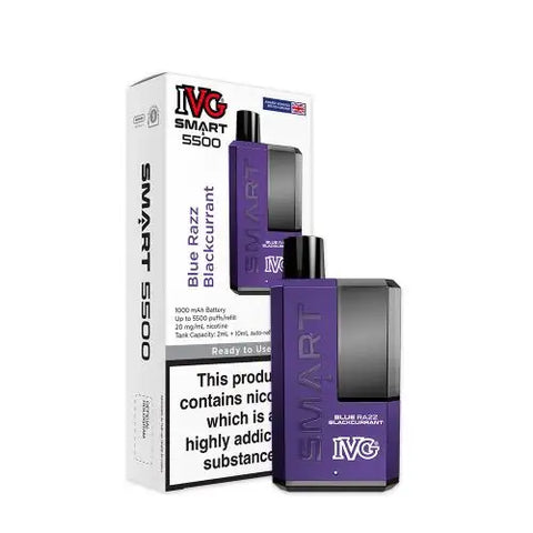 IVG Smart 5500 Refillable Rechargeable Disposable Vape Kit