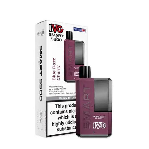 IVG Smart 5500 Refillable Rechargeable Disposable Vape Kit