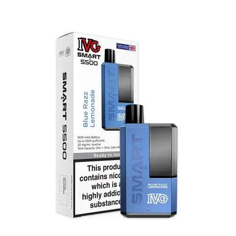 IVG Smart 5500 Refillable Rechargeable Disposable Vape Kit