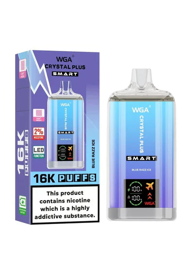 WGA Crystal Plus Smart 16000+ Puffs Disposable Vape