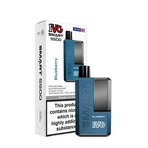 IVG Smart 5500 Refillable Rechargeable Disposable Vape Kit