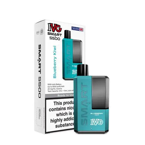 IVG Smart 5500 Refillable Rechargeable Disposable Vape Kit