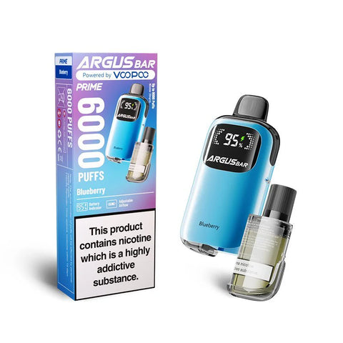 Voopoo Argus Bar Prime 6000 Disposable Vape - Box Of 5