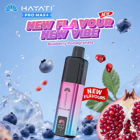 Hayati Pro Max+ 6000 Puffs Vape Kit TPD Compliant - Box of 10