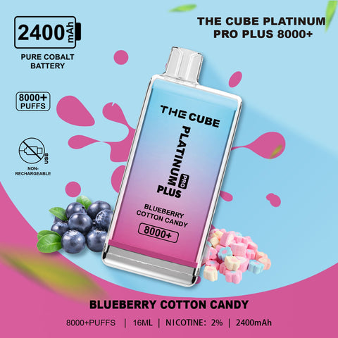 The Cube Platinum /Gold Pro Plus 8000 Disposable Vape Pod