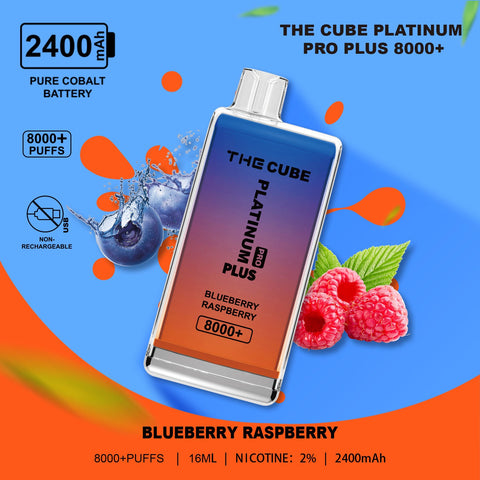 The Cube Platinum /Gold Pro Plus 8000 Disposable Vape Pod