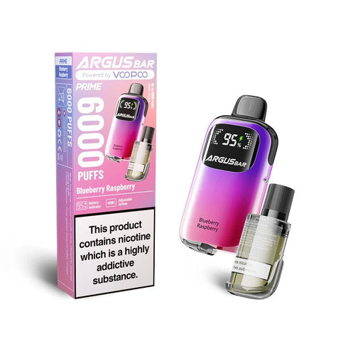 Voopoo Argus Bar Prime 6000 Disposable Vape - Box Of 5