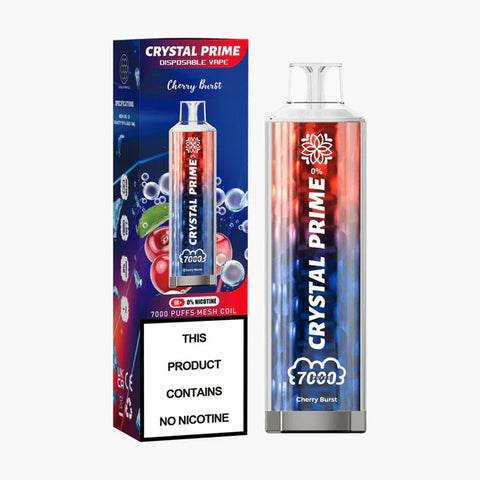 Crystal Prime 7000 Disposable Vape Puff Bar 20mg - Box Of 10