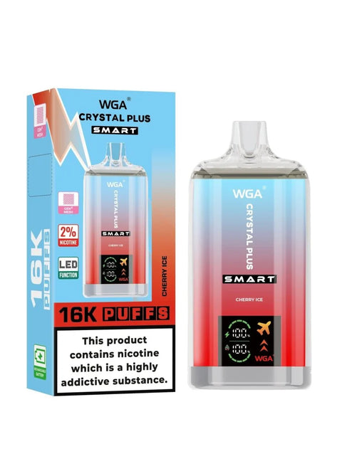 WGA Crystal Plus Smart 16000+ Puffs Disposable Vape