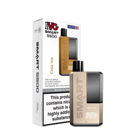 IVG Smart 5500 Refillable Rechargeable Disposable Vape Kit