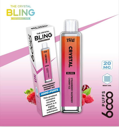Crystal Bling 6000 Pro Max Disposable Vape Box of 10 - #Simbavapeswholesale#