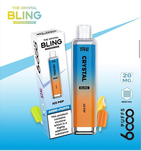 Crystal Bling 6000 Pro Max Disposable Vape Box of 10 - #Simbavapeswholesale#