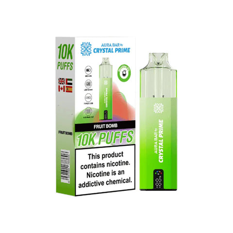 Crystal Prime Aura Bar 10000 Prefilled Pod Kit