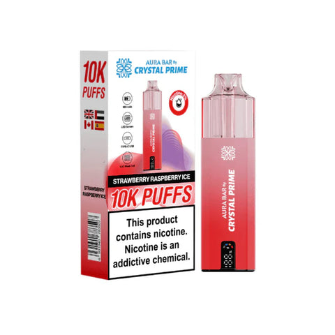 Crystal Prime Aura Bar 10000 Prefilled Pod Kit