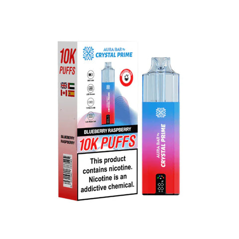 Crystal Prime Aura Bar 10000 Prefilled Pod Kit