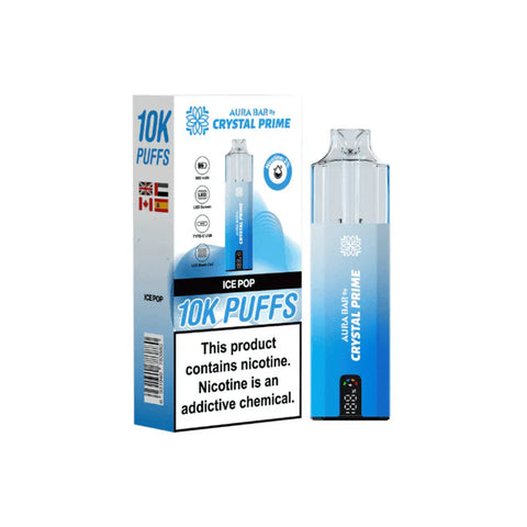 Crystal Prime Aura Bar 10000 Prefilled Pod Kit