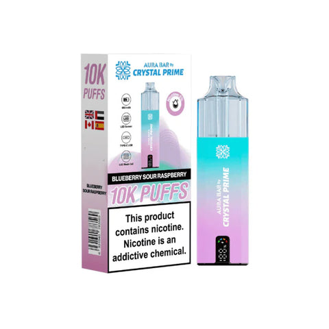 Crystal Prime Aura Bar 10000 Prefilled Pod Kit