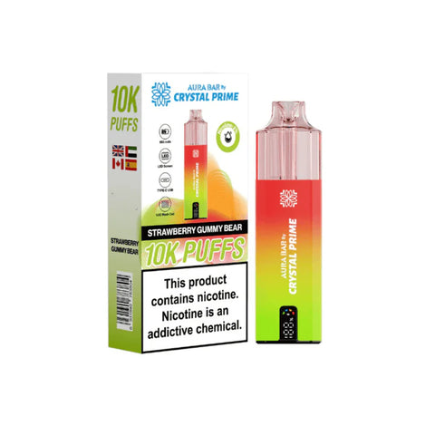 Crystal Prime Aura Bar 10000 Prefilled Pod Kit