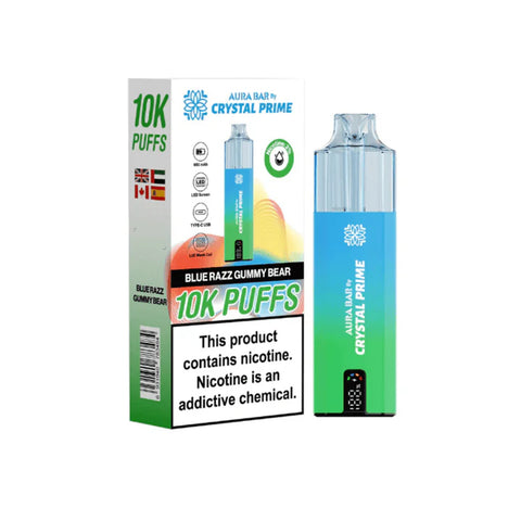 Crystal Prime Aura Bar 10000 Prefilled Pod Kit