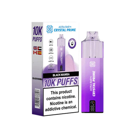 Crystal Prime Aura Bar 10000 Prefilled Pod Kit