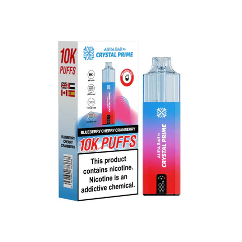 Crystal Prime Aura Bar 10000 Prefilled Pod Kit