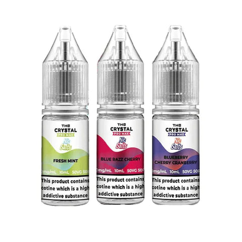 The Crystal Pro Max Vape Nic Salts 10ml - Box of 10