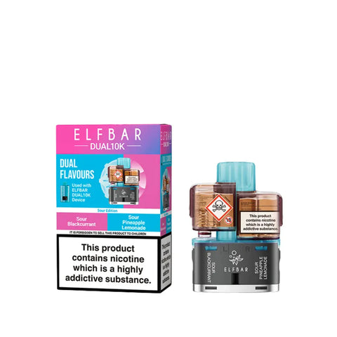 Elf Bar Dual 10K Refill Pods -Box of 5