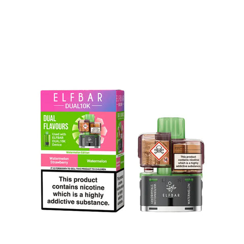 Elf Bar Dual 10K Refill Pods -Box of 5