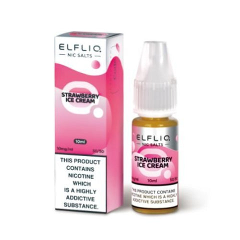 Elfbar Elfliq Salt 10ml Nic Salts - Box of 10 - 10mg -Vape Area UK