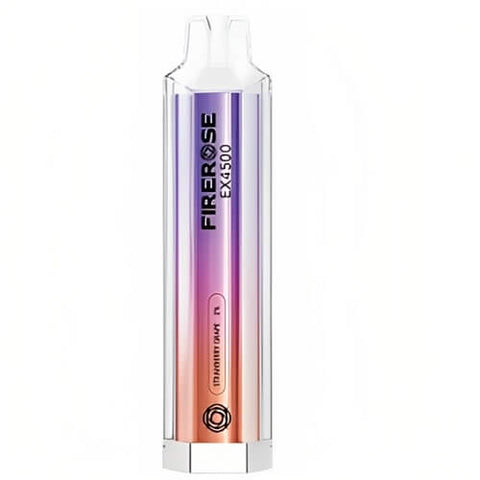 Elux Firerose EX4500 Disposable Vape Pod Device - 20mg Nicotine - Strawberry Grape -Vape Area UK